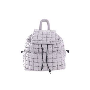 Puffer Backpack for Women Lightweight Quilted Hiker Pack with Drawstring🖐